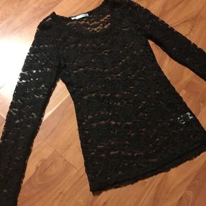 Black Lace Long Sleeve